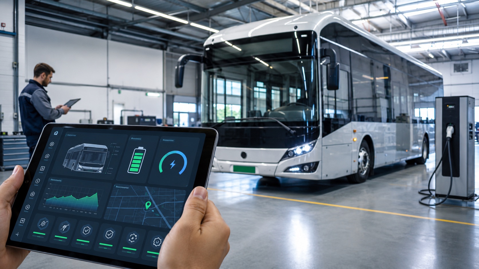 電動車監控 APP Banner